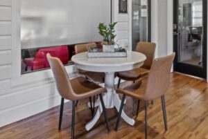 Indoor Round Table & 4 Chairs